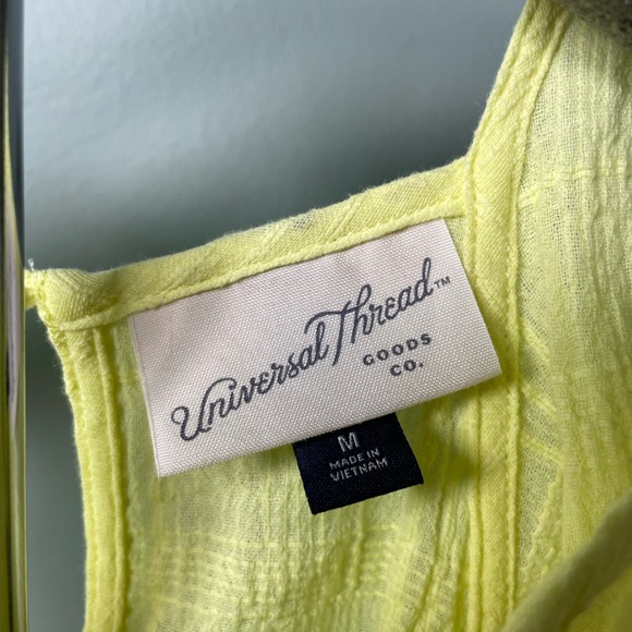 Universal Thread Lemon Ruffle Blouse - Picture 2 of 2